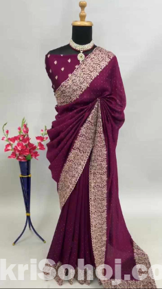 স্লিক শাড়ি